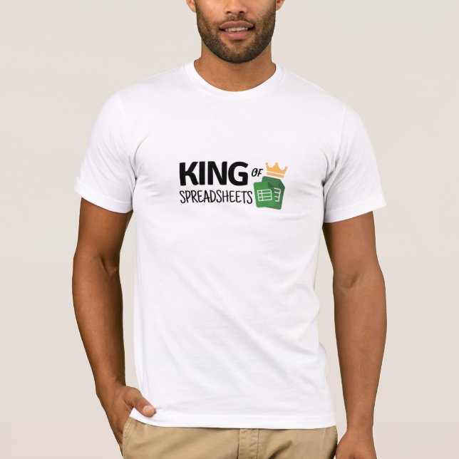 Kung i tabelldokument t shirt (Framsida)