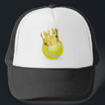 kung i tennis boll krona 2012.jpg keps<br><div class="desc">Kung i tennis-konceptet,  en tennis boll med guld krona</div>