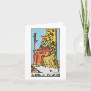 Kung i trollspöna - Rider Waite Smith tarot Kort