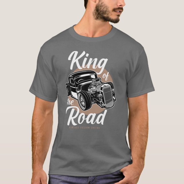 KUNG i VINTAGEN T Shirt (Framsida)