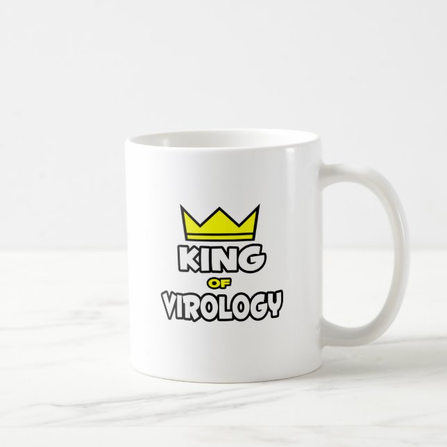 Kung i Virology Kaffemugg (Höger)
