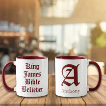 Kung James Bible Believer Christian Customized