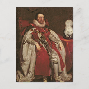 Kung James mig av England och VI av Skottland, Vykort