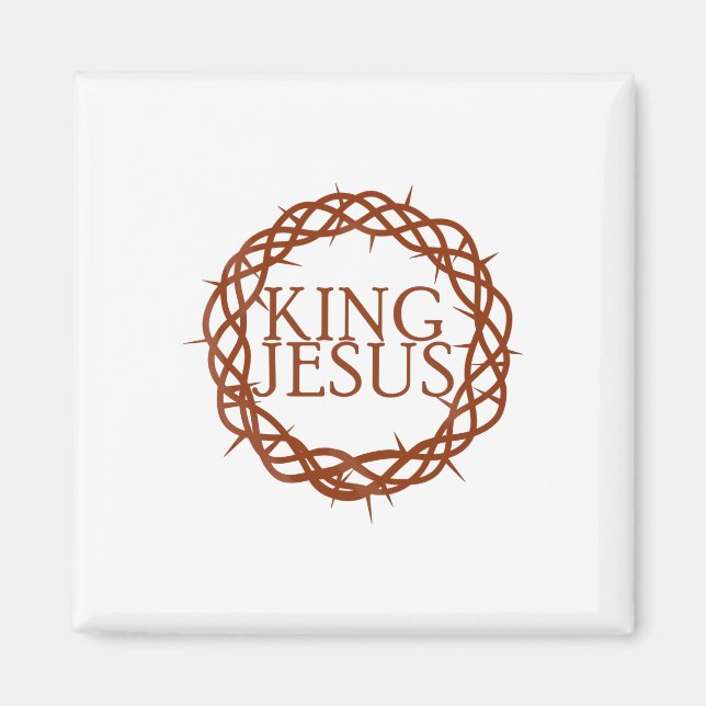 Kung Jesus Magnet (Framsidan)