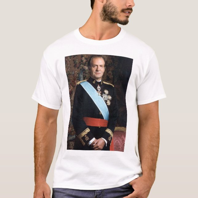 Kung Juan Carlos mig T-shirt (Framsida)