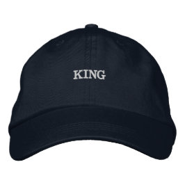 KUNG Justerbar hatt Snygg bekväm stil Broderad Keps