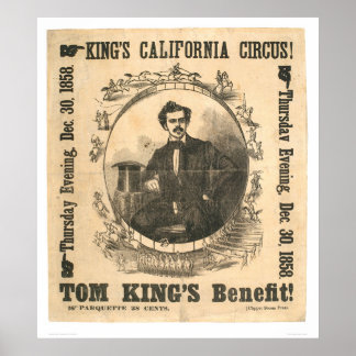 Kung Kalifornien Circus (0804A) Poster