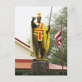 Kung Kamehameha Statue - vykort