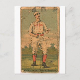 Kung Kelly, Boston Beaneaters Vykort
