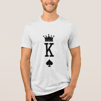 Kung Kort SVG Kort Spel T-Shirt