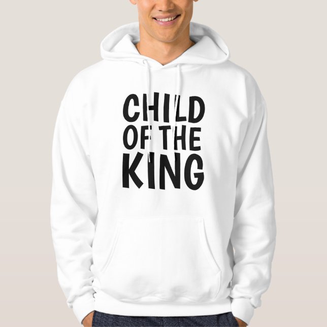 KUNG, kristna T-shirts & Hoodies Hoodie (Framsida)