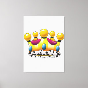 Kung Krona Canvastryck