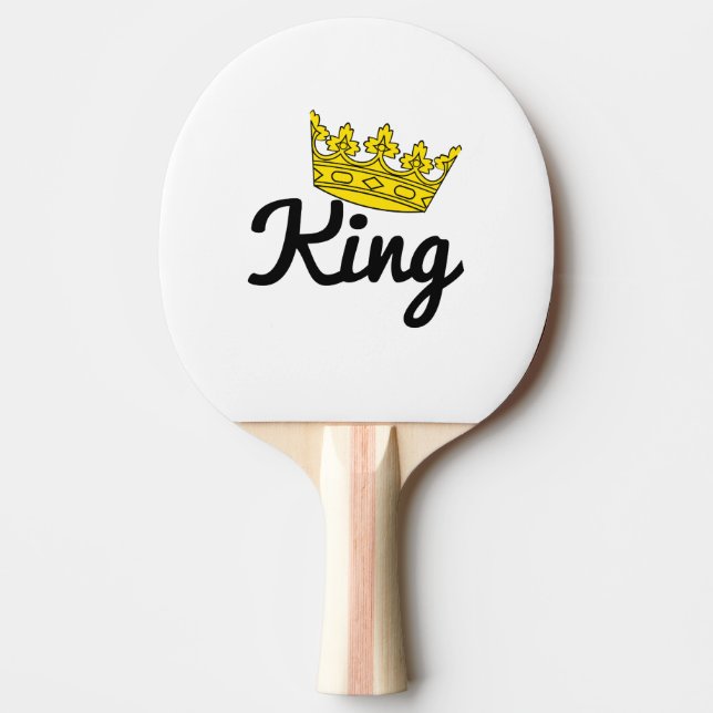 Kung krona pingisracket (Framsidan)