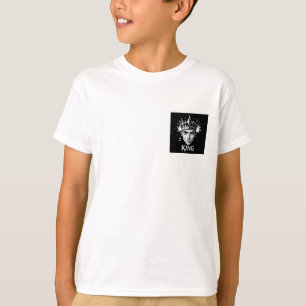 KUNG’ Krona Vector - Bold Black & White Street Art T Shirt