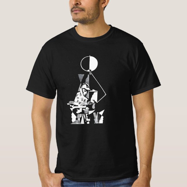 Kung Krule - 6 fot under Måne (CD) T Shirt (Framsida)