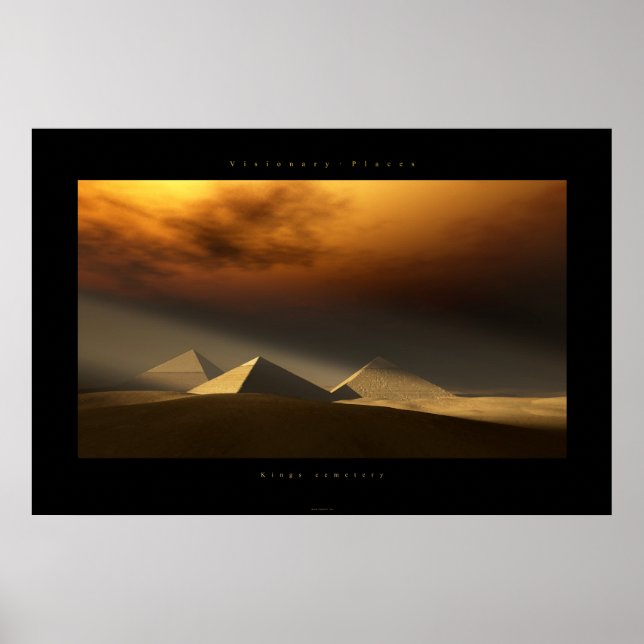 Kung kyrkogård poster (Framsidan)