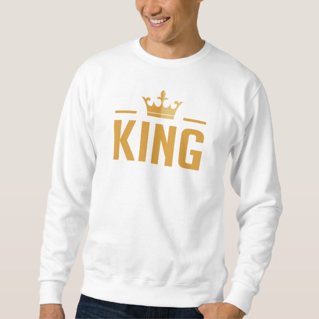 Kung Lång Ärmad Tröja (Framsida)