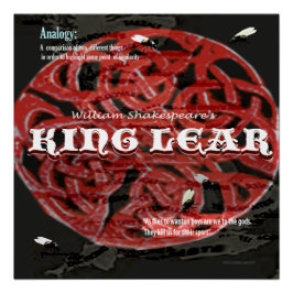 Kung Lear Analogy Perfect Poster
