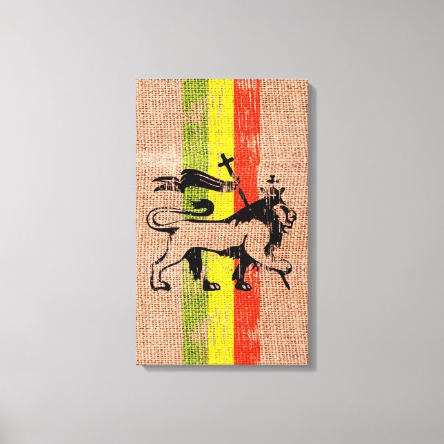 Kung lejon canvastryck (Framsida)