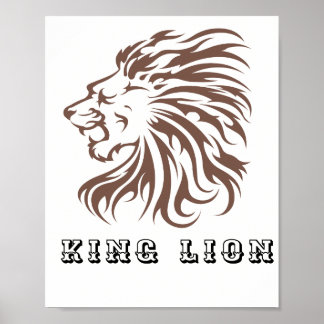 kung lejon poster