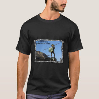 Kung Leonidas Thermopylae Greece Spartan Warrior T Shirt