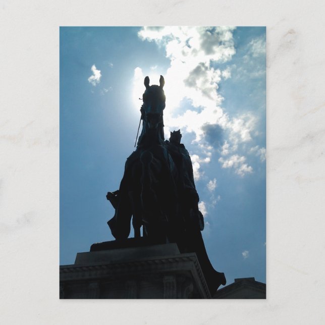 Kung Louis IX, Art Backe, Forest Park Vykort (Framsida)