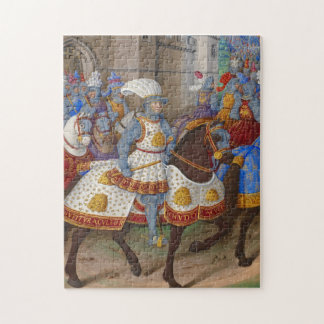Kung Louis XII Le Voyage de Gênes Illustration Pussel