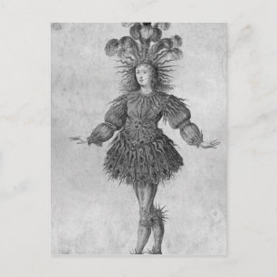 Kung Louis XIV av Frankrike Vykort