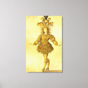 Kung Louis XIV av frankriken Canvastryck