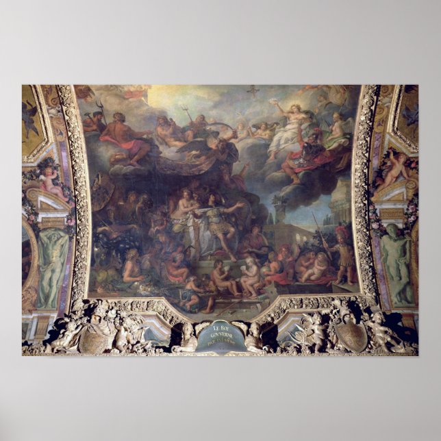 Kung Louis XIV Ensam Poster (Framsidan)