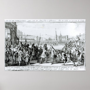 Kung Louis XIV Poster