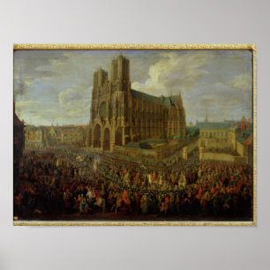 Kung Louis XV-processen Poster
