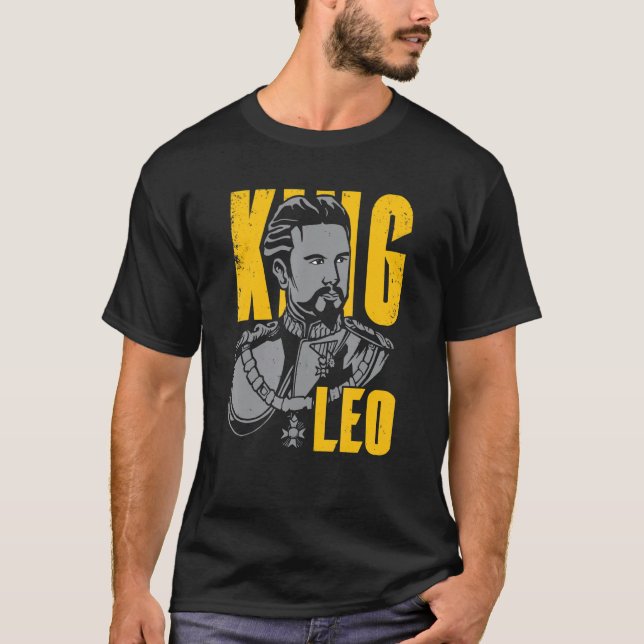 Kung Ludwig II i Bayern T Shirt (Framsida)