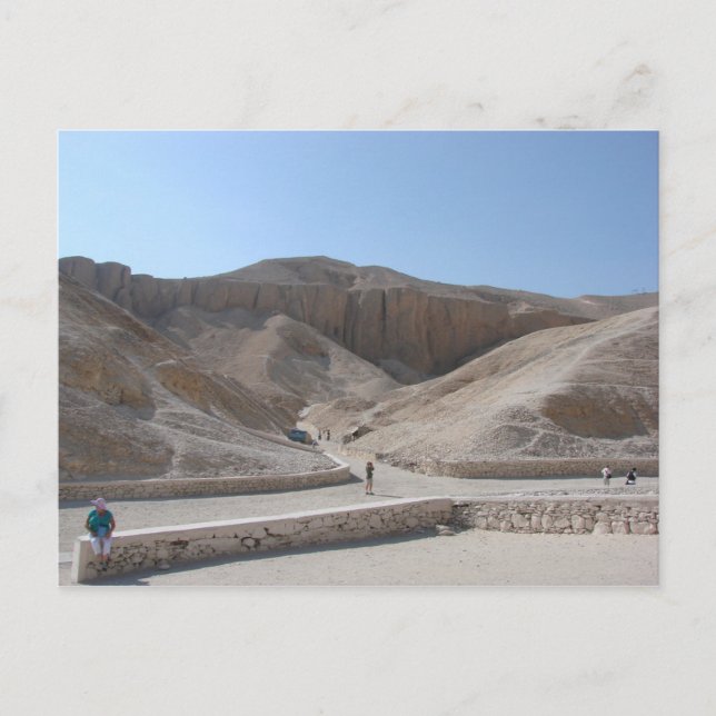 Kung, Luxor-Egyptenens vykortsdal Vykort (Framsida)