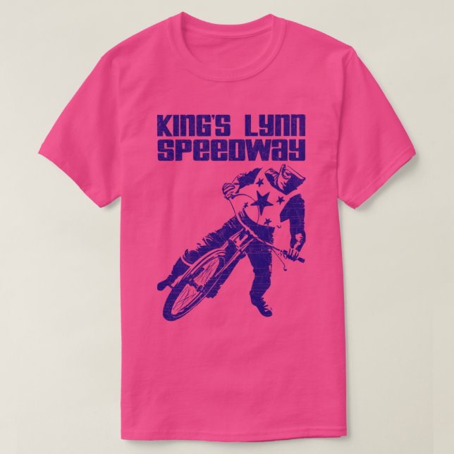 Kung Lynn Speedway 70s Design1 T Shirt (Design framsida)