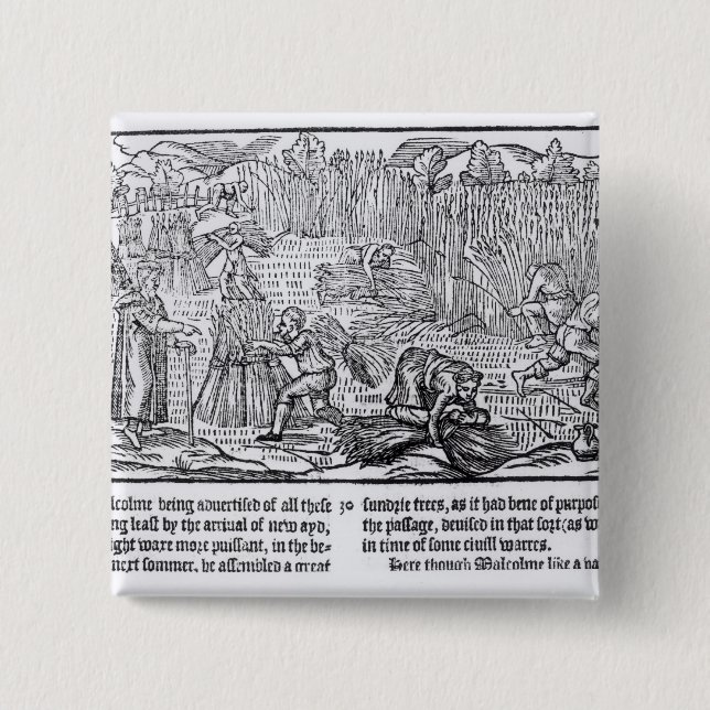 Kung Malcolm av Skottland Knapp (Framsida)