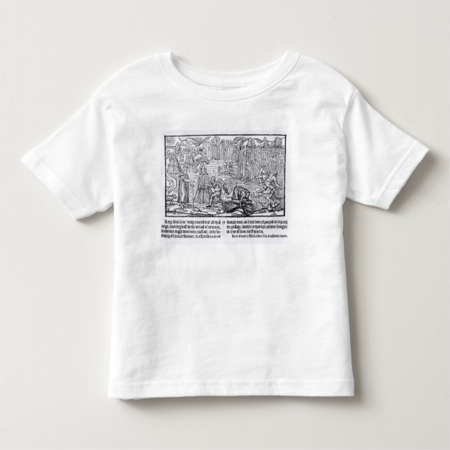 Kung Malcolm av Skottland T Shirt (Framsida)