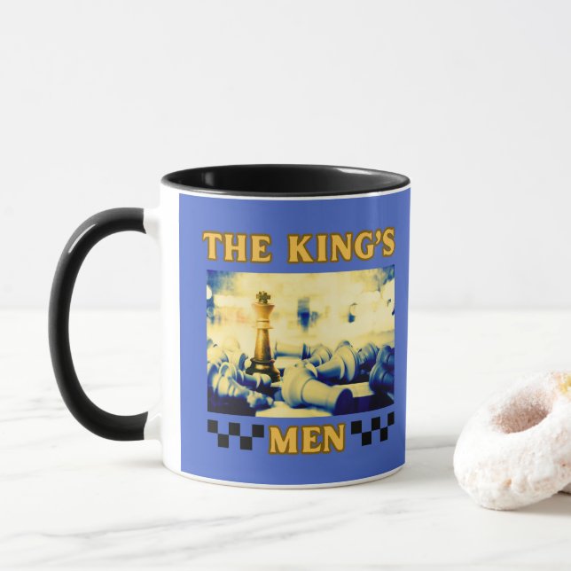Kung Manar Chess Player Mugg (Med munk)