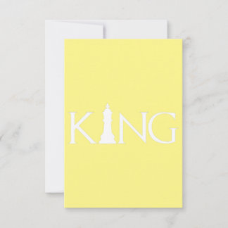 kung med schack kung biet tack kort