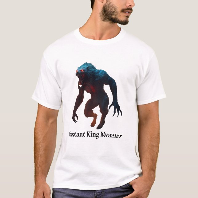 Kung Monster - Majestic Creature Ill T Shirt (Framsida)