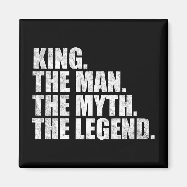 Kung namn, Kung mannen myten legenden Magnet (Framsidan)