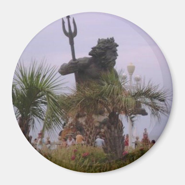 Kung Neptune Magnet (Framsidan)