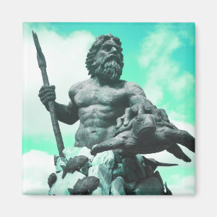 kung neptune mytologisk gud magnet