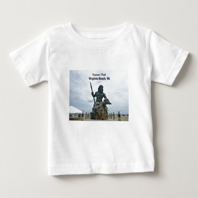 Kung Neptune Park, Virginia Beach, VA Tee Shirt (Framsida)