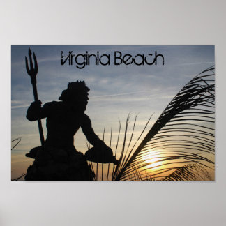 Kung Neptune Virginia Beach Poster