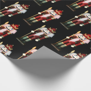 Kung Nutcracker Black Soldier jul Presentpapper