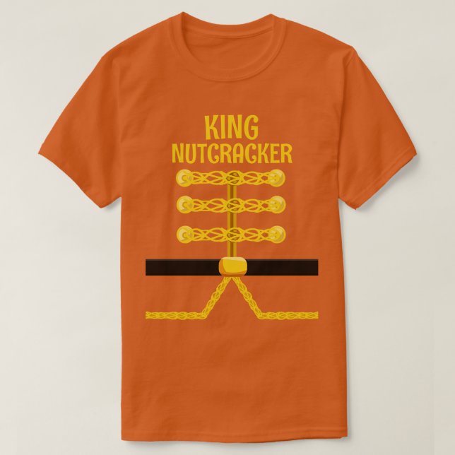 KUNG Nutcracker Matchning Familjjul 2 T Shirt (Design framsida)