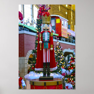Kung Nutcracker vid unionens Station Poster