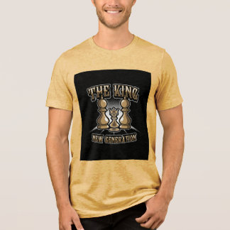"Kung: Nya Generation" schackinspirerad T-Shirt