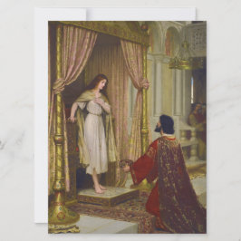 Kung och Beggar Girl Kort